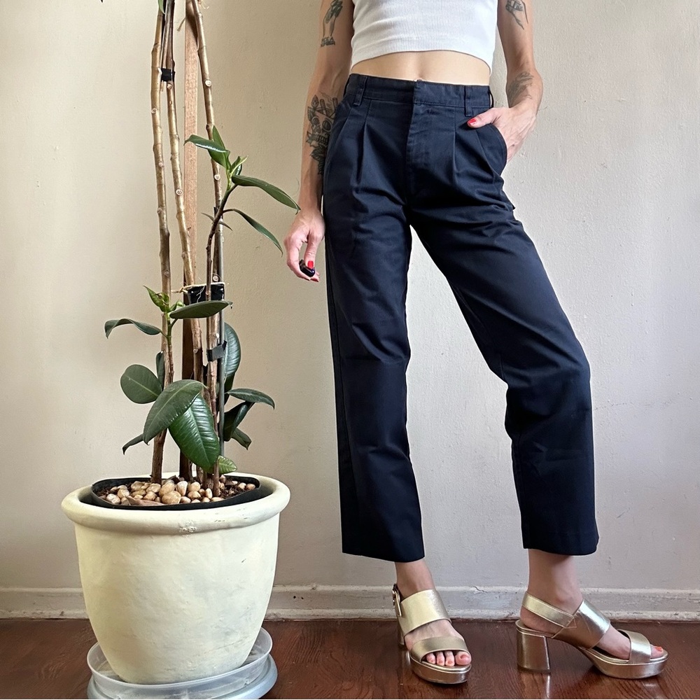 90's Navy Ankle Pant